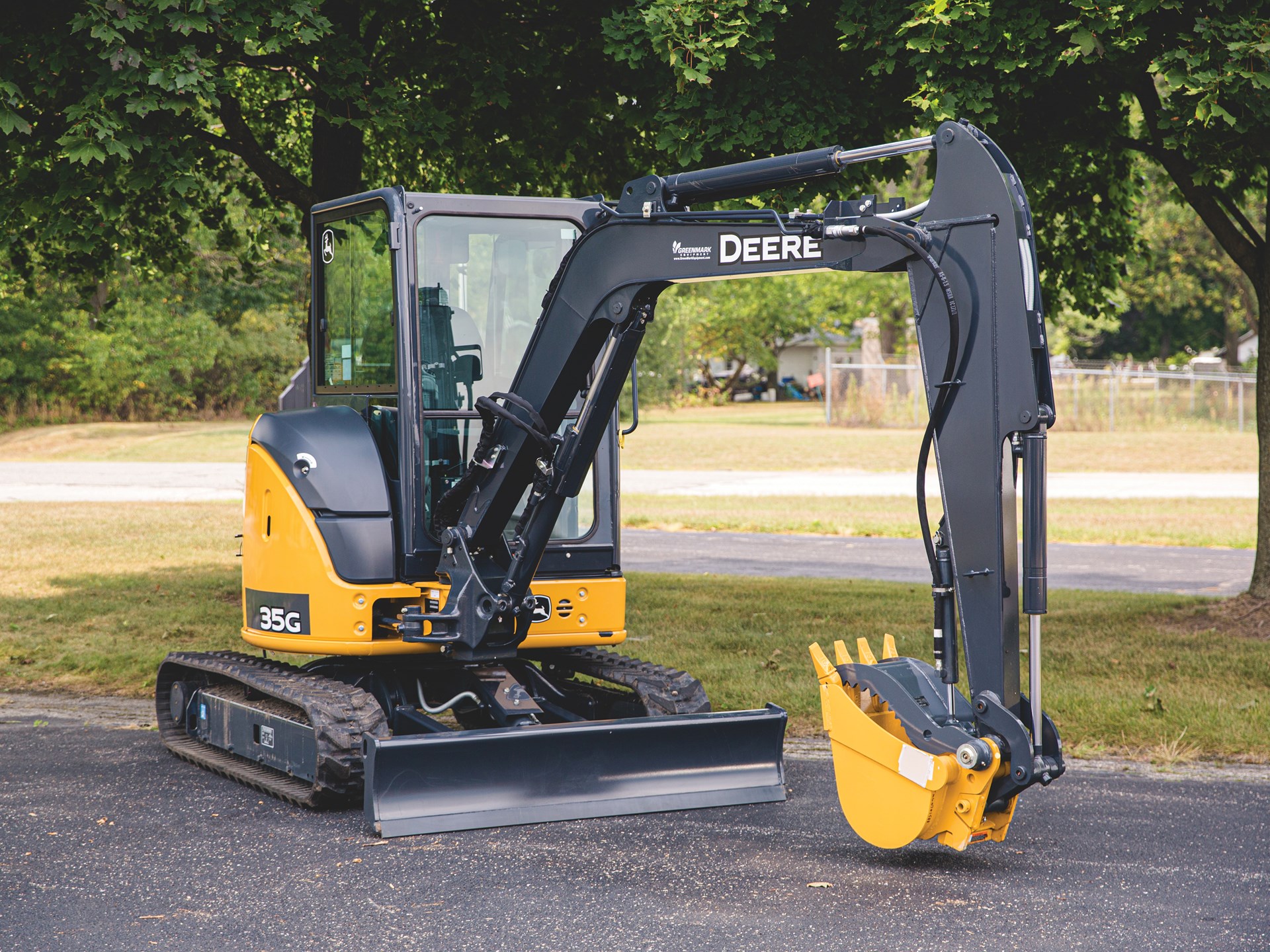 mini excavator rental john deere 35g equipment