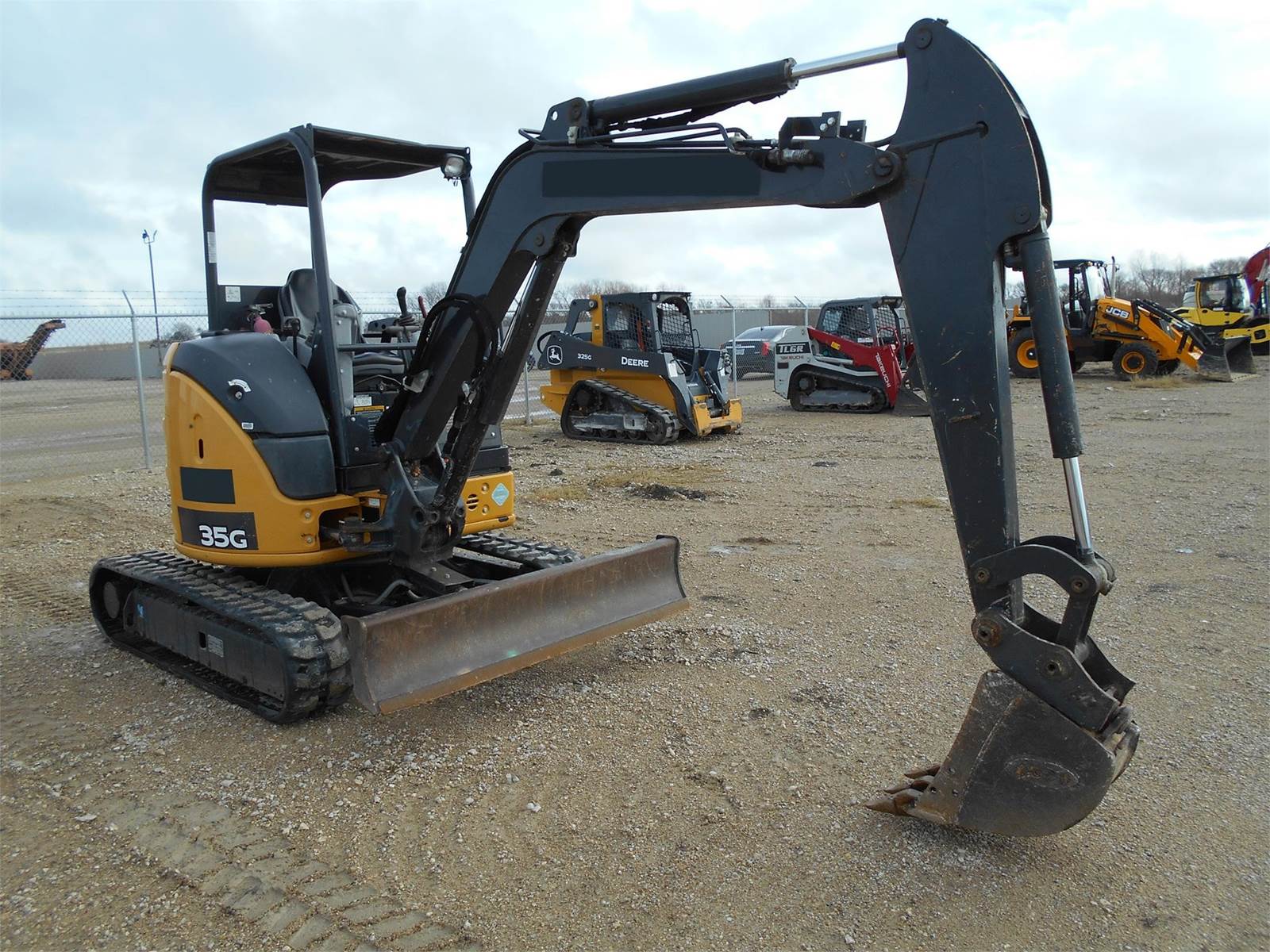 mini excavator rentals john deere 35g equipment