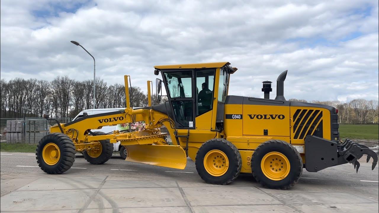 motor grader rental 14ft blade volvo 940