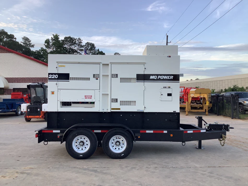multiquip dca 220 towable generator rental