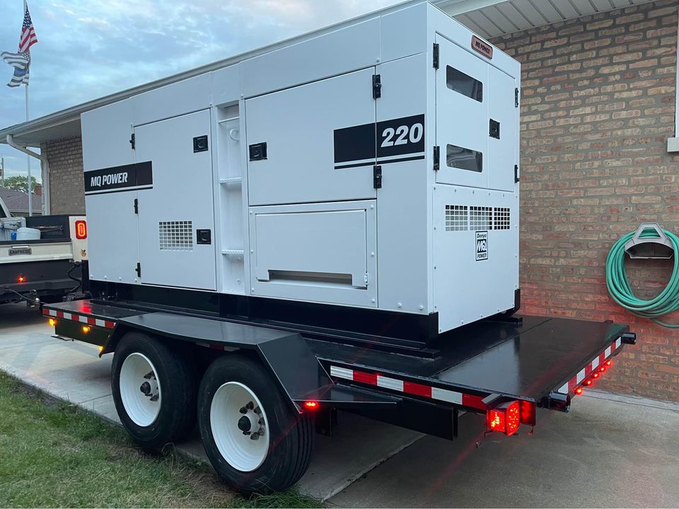 multiquip dca 220 towable generator rentals