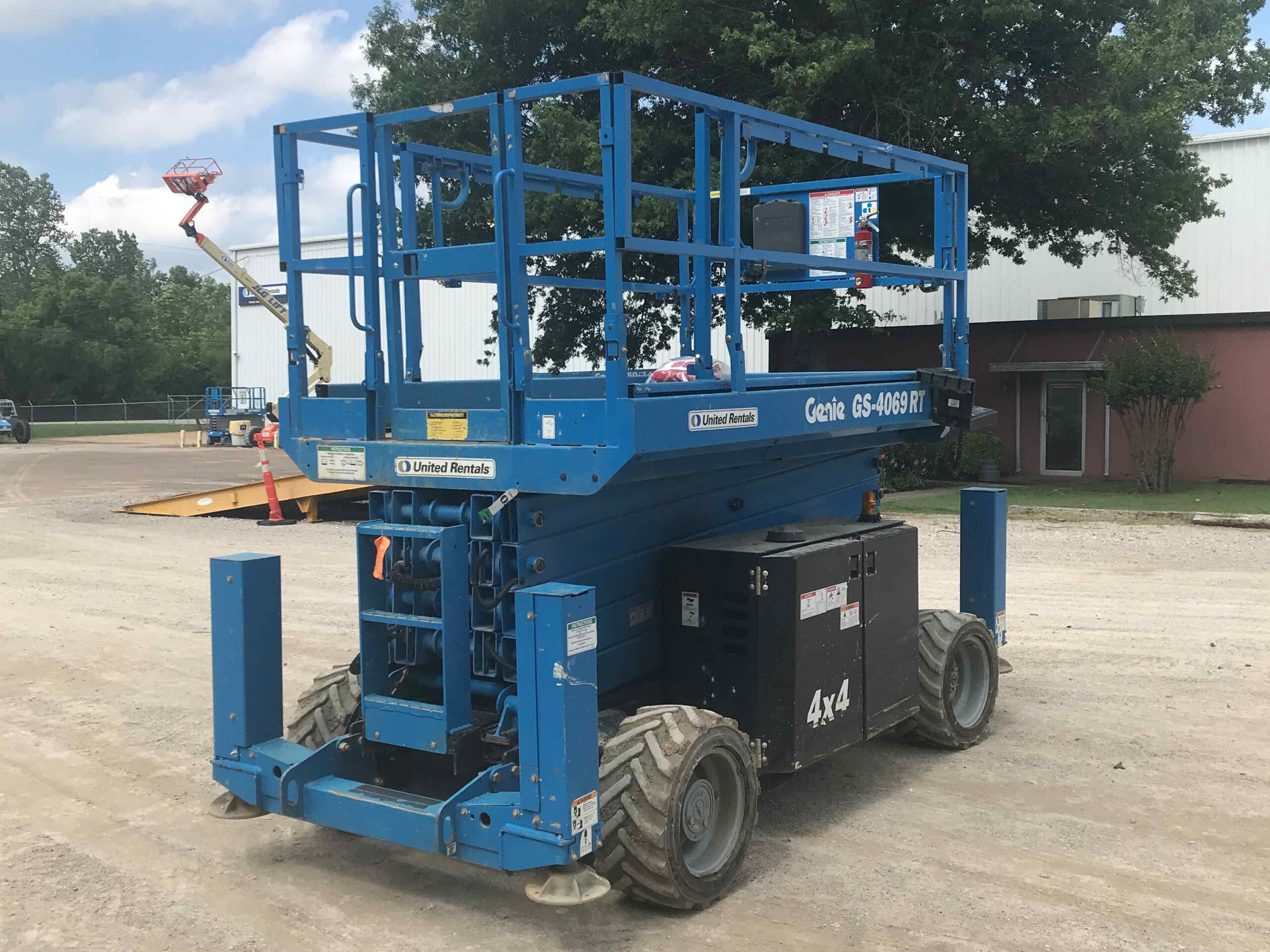 rough terrain 40 ft scissor lift rental genie4069 rt scaled
