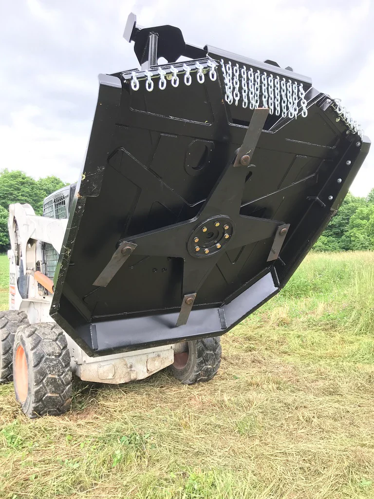 skid steer brush cutter attachment rental