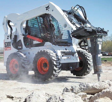 skid steer cement breaker attachment rentals
