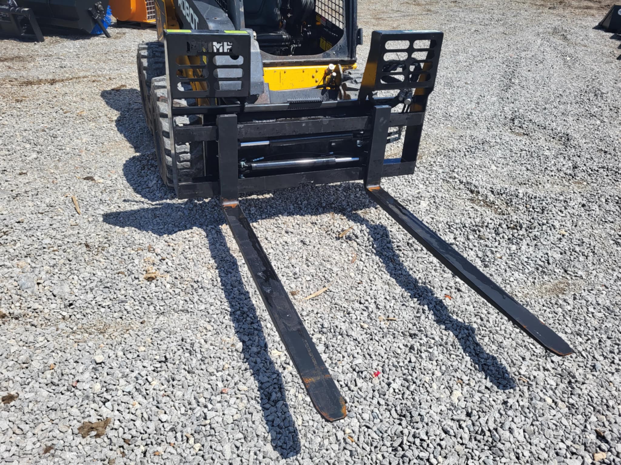 skid steer forklift attachment rentals