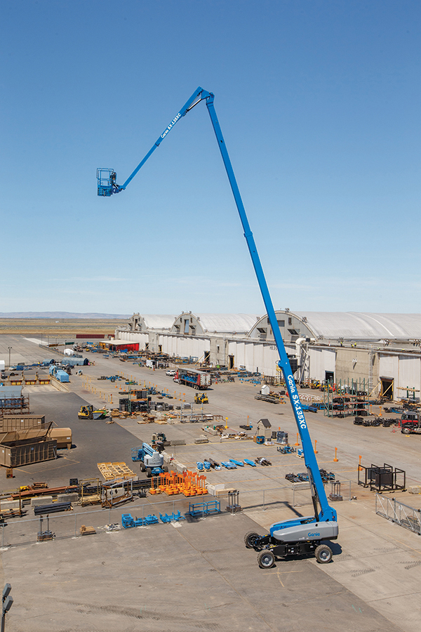 sx 135xc 135 ft genie telescoping boom lift rentals