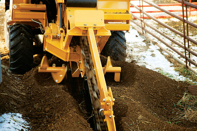 vermeer rtx450 utility trencher rental