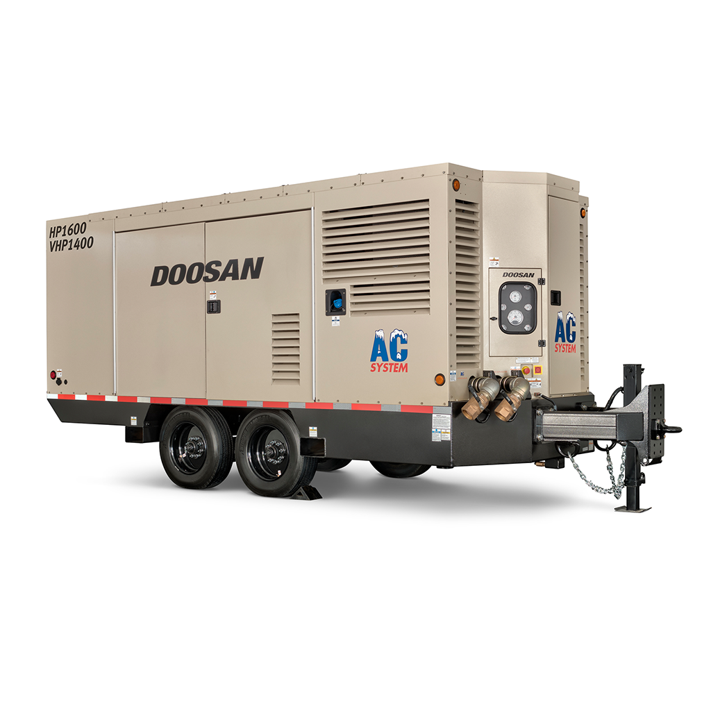 1600 CFM Mobile Air Compressor - Ingersoll Rand HP1600