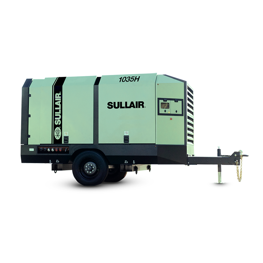 400 CFM Mobile Air Compressor - Sullair 400H
