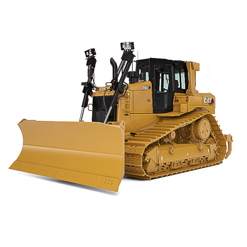 Crawler Dozer D6 w/ Rippers 215hp - CAT D6