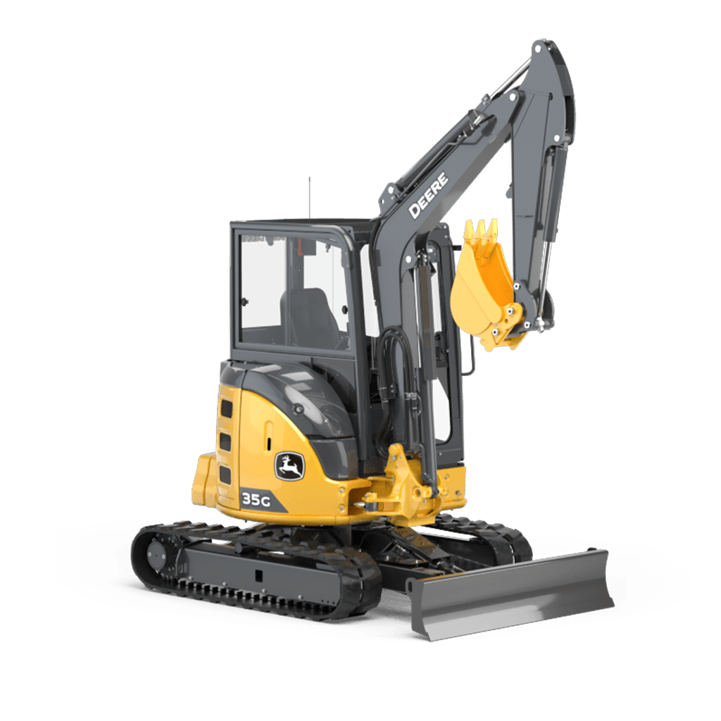 Mini Excavator 8,000 lb - John Deere 35G