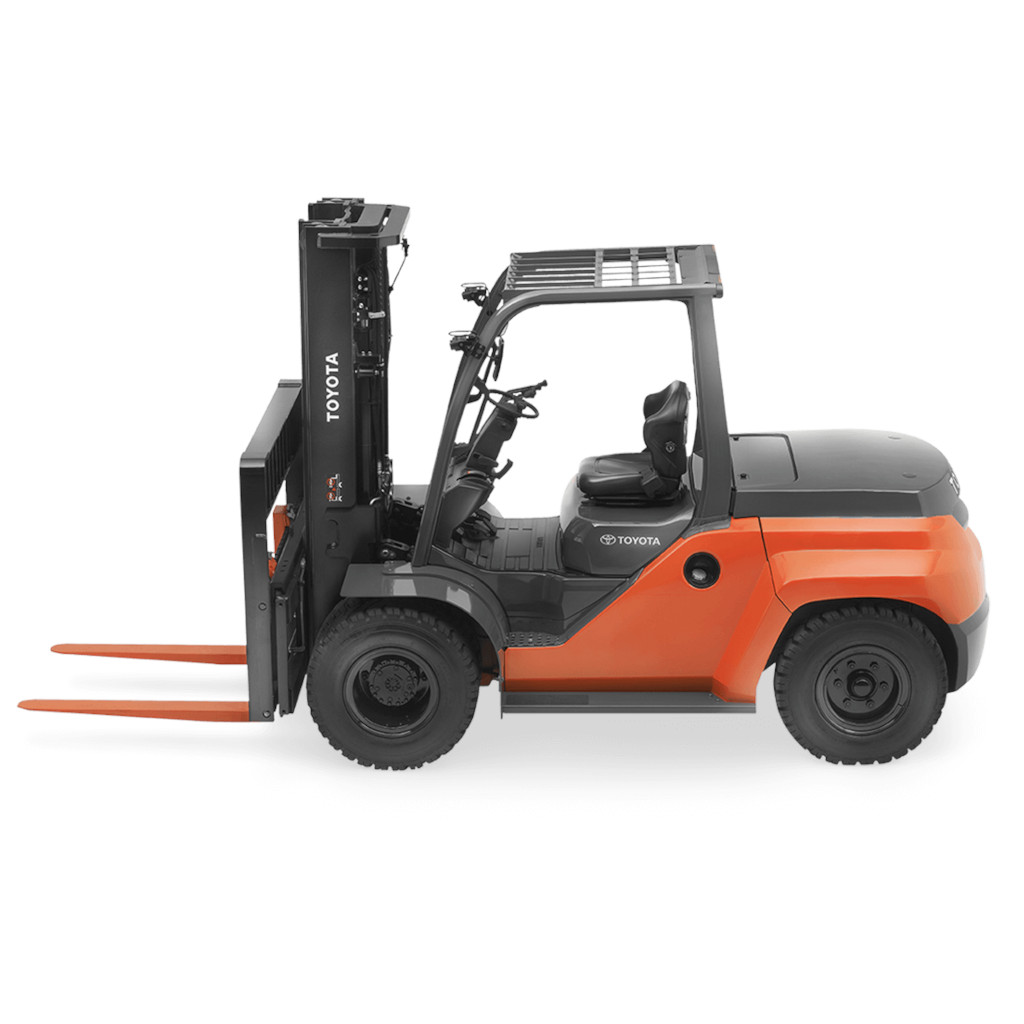 10,000 lb. Industrial Forklift - Toyota 8FD50U
