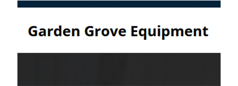 Garden Grove Equipment
