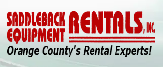 Saddleback Equipment Rentals